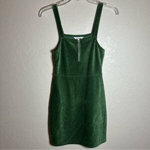 Arizona Jean Company Green Sheath Mini Dress Sleeveless